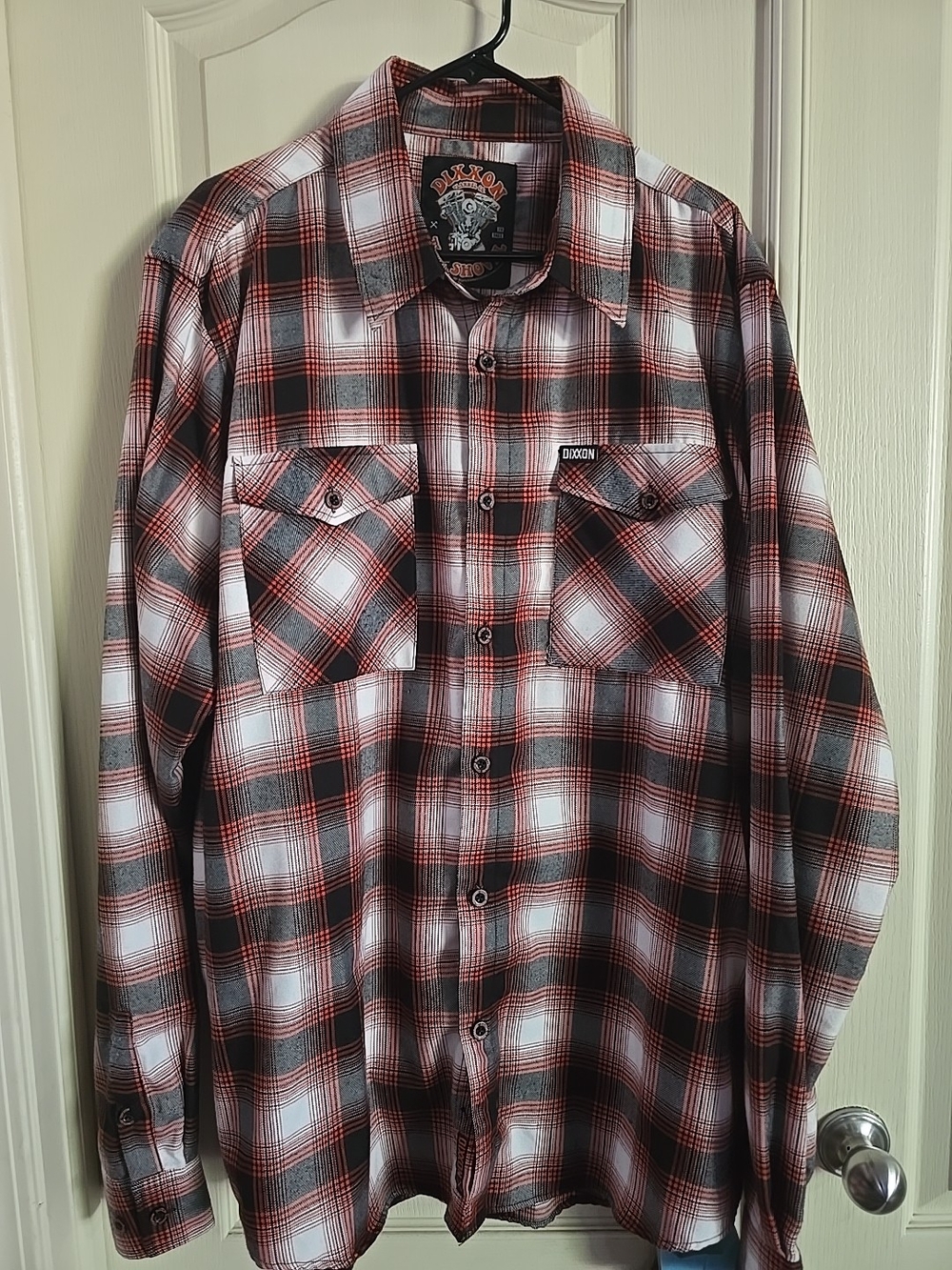 DIXXON Orange and Black Plaid "The Shovel"